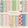 Bluebells & Buttercups by Poppie Cotton - 5 inch precut charm pack