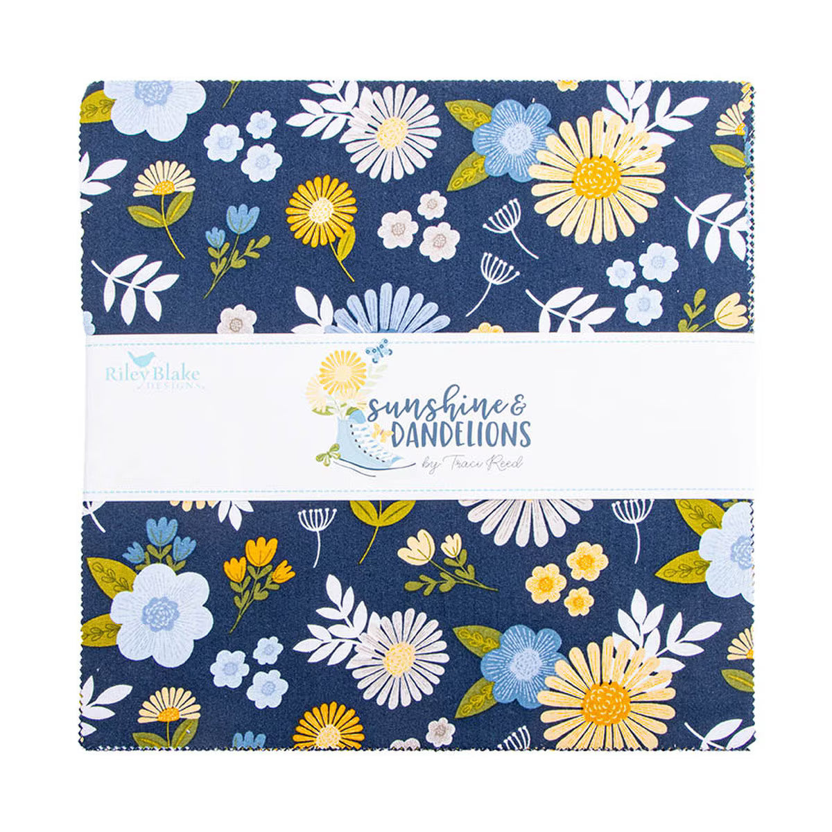 Sunshine & Dandelions by Riley Blake - 10 inch precut layer cake