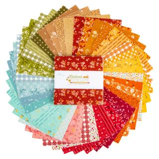 Baked with Love by Riley Blake - 5 inch precut charm pack