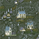 Rocky Coast by Cassandra Zaniboni for Windham - 1/2 yard Seaweed Inverness