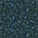 Rocky Coast by Cassandra Zaniboni for Windham - 1/2 yard Navy Headwaters