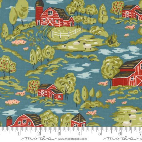 Farmstead by Stacy Hsu for Moda - 1/2 yard Overalls