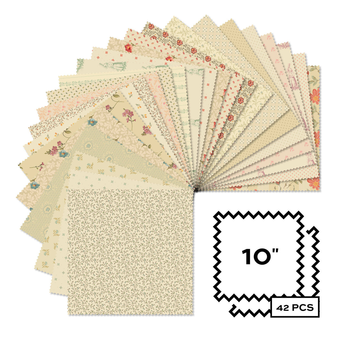 Laundry Line by Laundry Basket Quilts for Andover - 10 inch precut layer cake