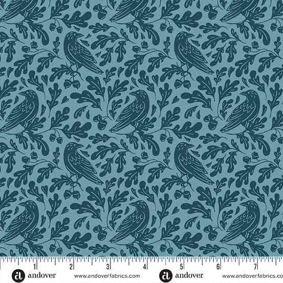 Oakleigh by Judy Jarvi for Andover - 1/2 yard Autumn Dusk