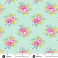 Beloved Blossoms by Andover Fabrics - 1/2 yard Sweet Blooms Mint
