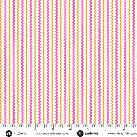 Beloved Blossoms by Andover Fabrics - 1/2 yard Rick Rack Ivory