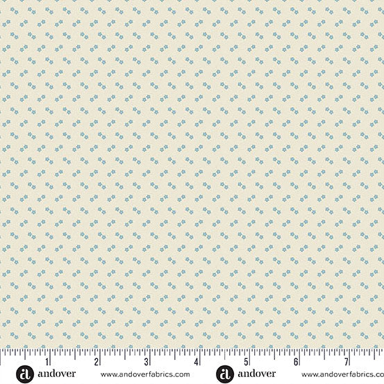Special Delivery by Laundry Basket Quilts for Andover - 1/2 yard Double Daisy Airy