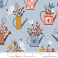 Blossoms & Blooms by Elena Amo for Moda - 1/2 yard Powder Blue