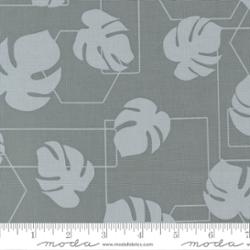Potted by Kiley's Quilt Room for Moda - 1/2 yard Monstera Geo Ocean