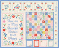 Bluebells & Buttercups by Poppie Cotton - Bluebird Project Panel Multi