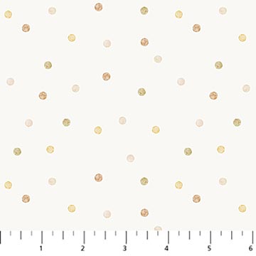 Tiny Waddles by Figo - 1/2 yard Dots Cream