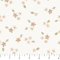 Tiny Waddles by Figo - 1/2 yard Floral Cream