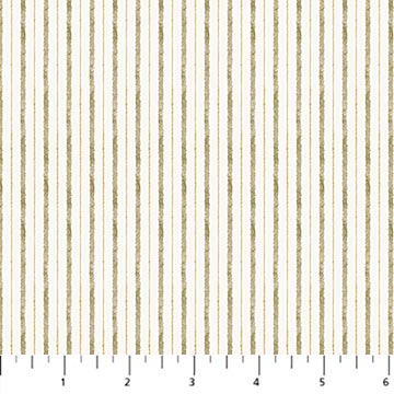 Tiny Waddles by Figo - 1/2 yard Stripes Cream