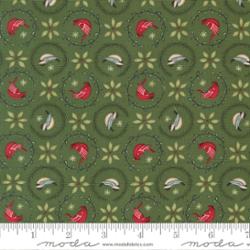 When Snow Falls by Deb Strain for Moda - 1/2 yard Evergreen 56173