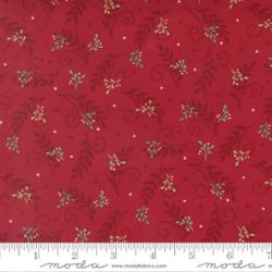 When Snow Falls by Deb Strain for Moda - 1/2 yard Berry Red 56175