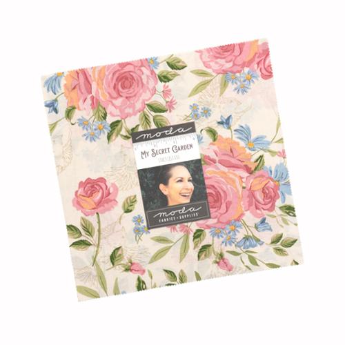 My Secret Garden by Stacy lest Hsu by Moda - 10 inch precut layer cake