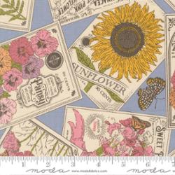 My Secret Garden by Stacy Hsu for Moda - 1/2 yard Dusk 20981