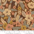 Feather and Forest Bloom by Linn Warme for Moda - 1/2 yard Walnut 14140 15