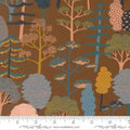 Feather and Forest Bloom by Linn Warme for Moda - 1/2 yard Walnut 14142 15
