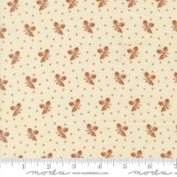Butternut and Sage by Fig Tree Co for Moda - 1/2 yard Cream Cinnamon 35445 28