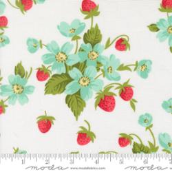 Bloomsberry by Camille Roskelley for Moda - 1/2 yard White 55350 11
