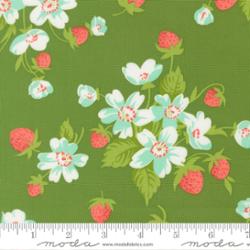 Bloomsberry by Camille Roskelley for Moda - 1/2 yard Green 55350 15