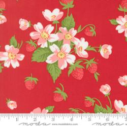 Bloomsberry by Camille Roskelley for Moda - 1/2 yard Red 55350 18