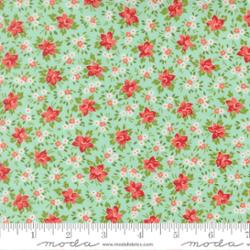 Bloomsberry by Camille Roskelley for Moda - 1/2 yard Aqua 55353 13