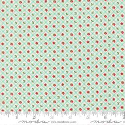 Bloomsberry by Camille Roskelley for Moda - 1/2 yard Aqua 55358