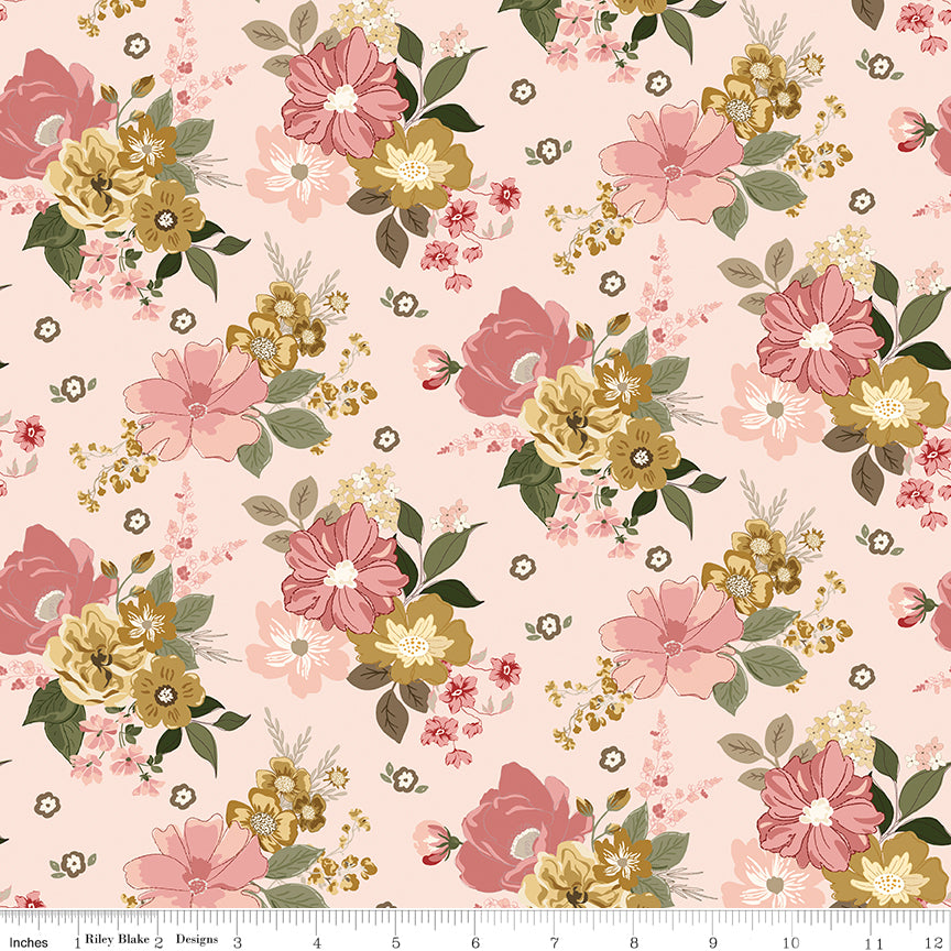 Renew by Riley Blake - 1/2 yard Main Pink