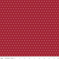 Berry & Sage by Lori Holt for Riley Blake - 1/2 yard Eyelet Cherry Tart