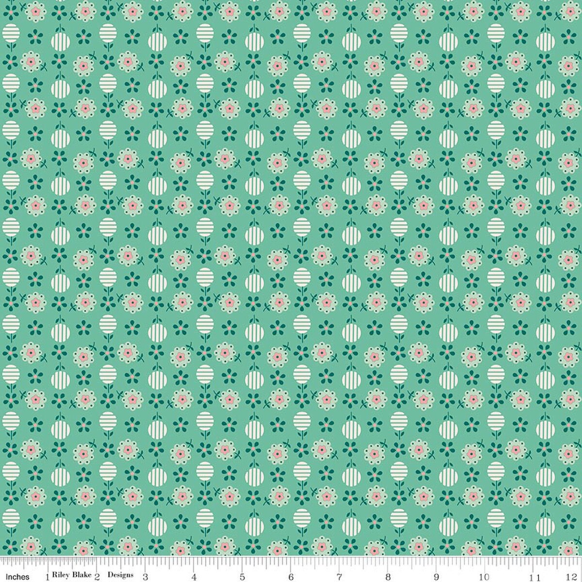 Berry & Sage by Lori Holt for Riley Blake - 1/2 yard Apron Leaf