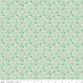 Berry & Sage by Lori Holt for Riley Blake - 1/2 yard Daisy Sage