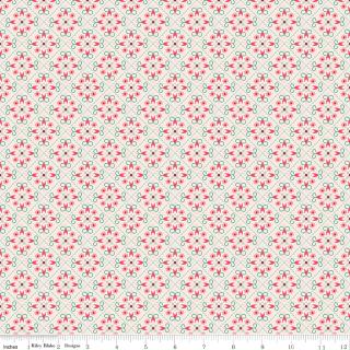 Berry & Sage by Lori Holt for Riley Blake - 1/2 yard Wallpaper Latte