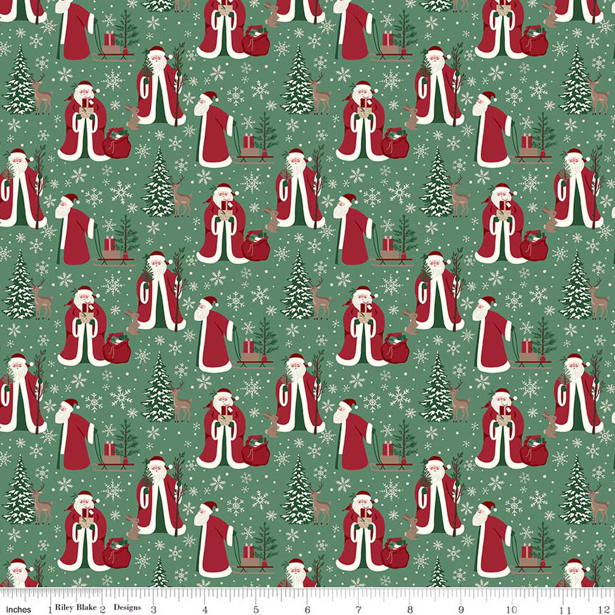 Christmas Time by Dani Mogstad Riley Blake - 5 inch precut charm pack