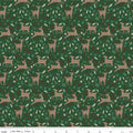 Christmas Time by Dani Mogstad for Riley Blake - 1/2 yard Deer Forest
