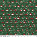Christmas Time by Dani Mogstad for Riley Blake - 1/2 yard Sleds Forest