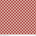 Christmas Time by Dani Mogstad for Riley Blake - 1/2 yard Plaid Linen (Gingham)