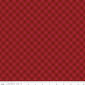 Christmas Time by Dani Mogstad for Riley Blake - 1/2 yard Plaid Red (Gingham)