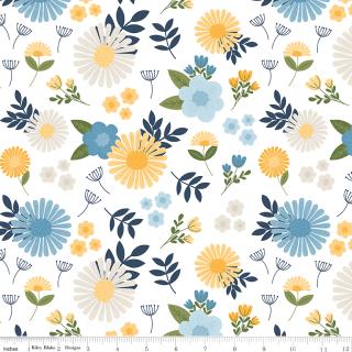 Sunshine and Dandelions by Riley Blake - 1/2 yard Main Cloud