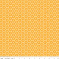 Sunshine and Dandelions by Riley Blake - 1/2 yard Dots Hexis Daisy