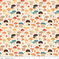 Secret Garden by Riley Blake - 1/2 yard Mushrooms Cloud