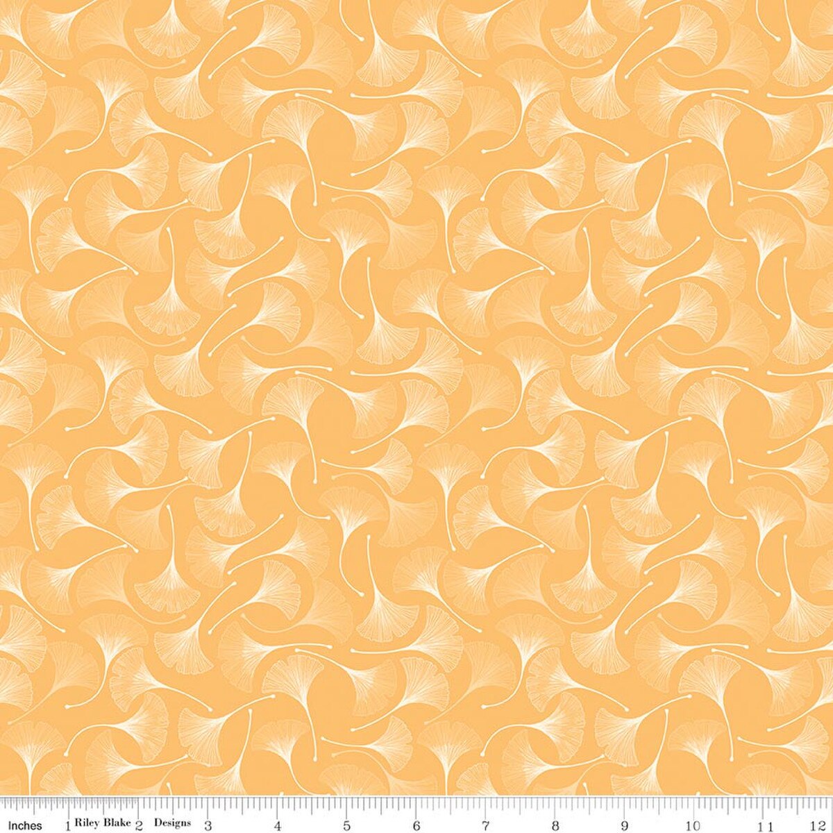 Secret Garden by Riley Blake - 1/2 yard Ginkgos Daisy