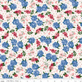 Foxglove by Jill Finley for Riley Blake - 1/2 yard Main Cream