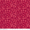 Foxglove by Jill Finley for Riley Blake - 1/2 yard Hydrangea Dahlia Red