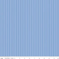 Foxglove by Jill Finley for Riley Blake - 1/2 yard Stripes Blue