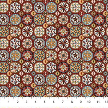 Barn Quilts by Northcott - 1/2 yard Circles