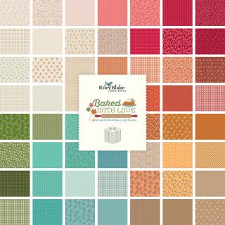 Baked with Love by Riley Blake - Fat Quarter Bundle (53 total)