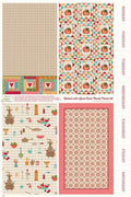 Baked with Love by Lori Holt for Riley Blake - Home Decor Dish Towel Panel #2 - 1 yard panel piece