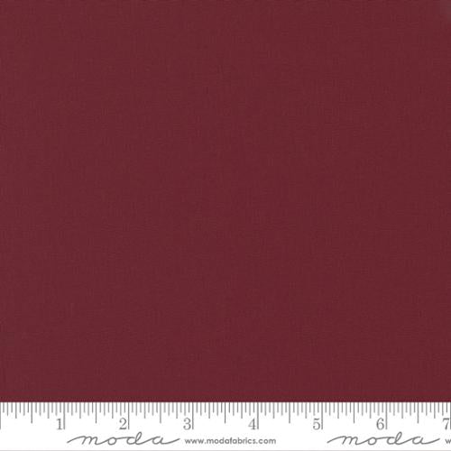 Bella Solids for Moda - 1/2 yard Burgundy